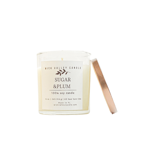 Sugar Plum Candle | Sugared Plum Candle | Wick Valley Candle Co