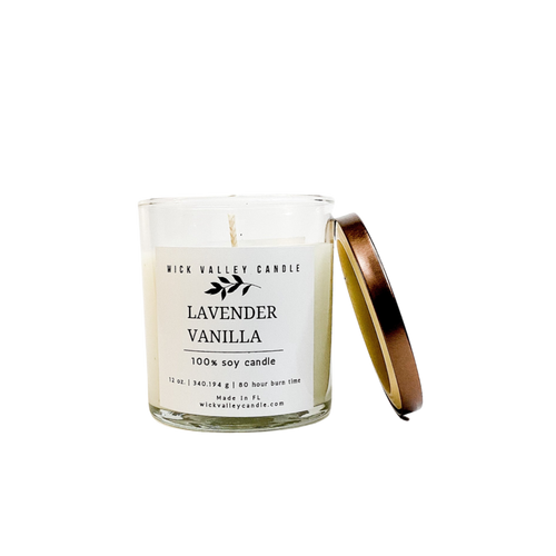 Vanilla Lavender Candle | Best Vanilla Candle | Wick Valley Candle Co