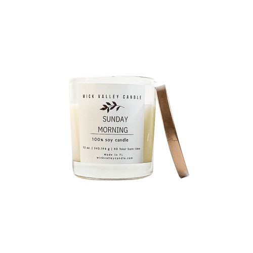 Sunday Morning Candle | Soy Wax Candles | Wick Valley Candle Co